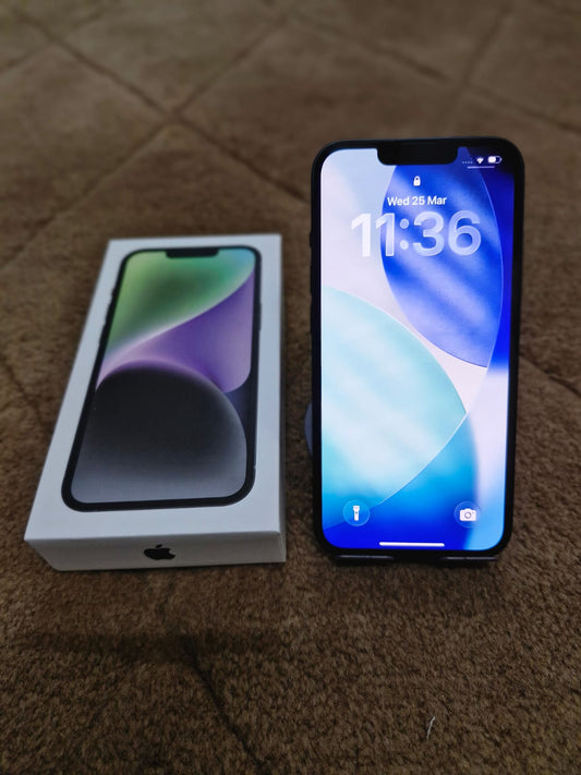 iPhone 14 – 128 GB  (A-Grade| Pre-Owned) Black