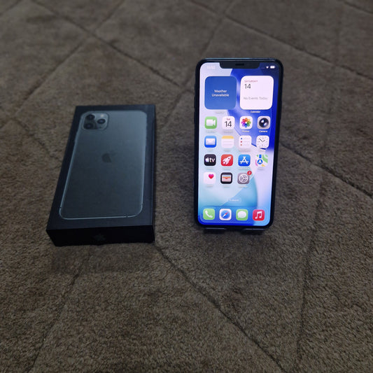 iPhone 11 Pro Max – 64 GB
(Pre-Owned)
